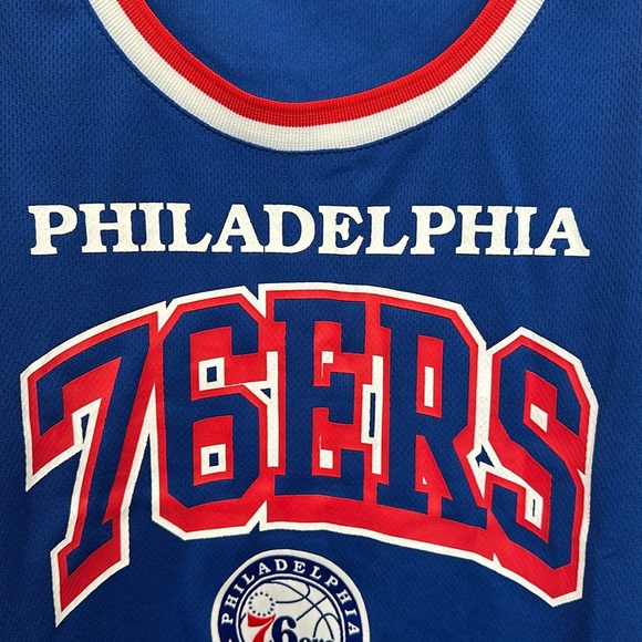 Philadelphia 76ers NBA Ultra Game Women's Fashion TANK TOP JERSEY Sz Large NEW - Picture 4 of 10
